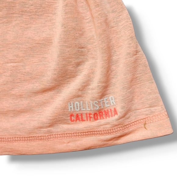 HOLLISTER - Activewear Mesh See Through Racer Back Pink Neon Tank Top - Picture 2 of 10